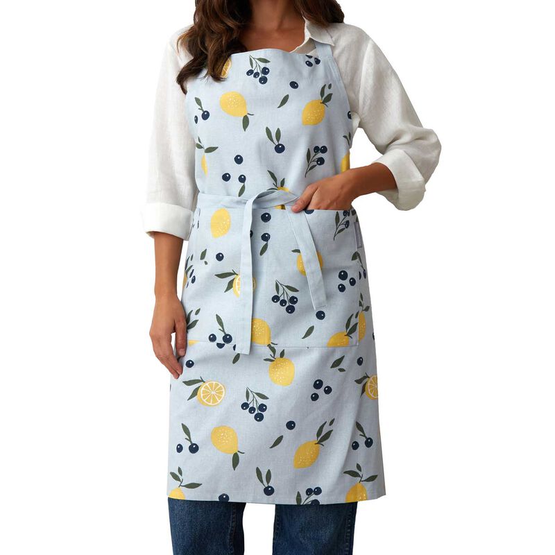 Wallace Cotton Lemon Dreams Everyday Apron image number 1